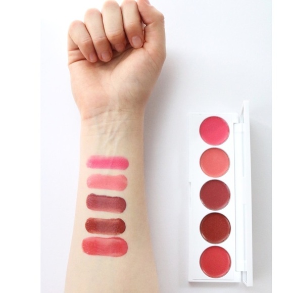 Seraphine Botanicals Rhubarb + Rose - Creamy Lip & Cheek Palette.. - Picture 5 of 5